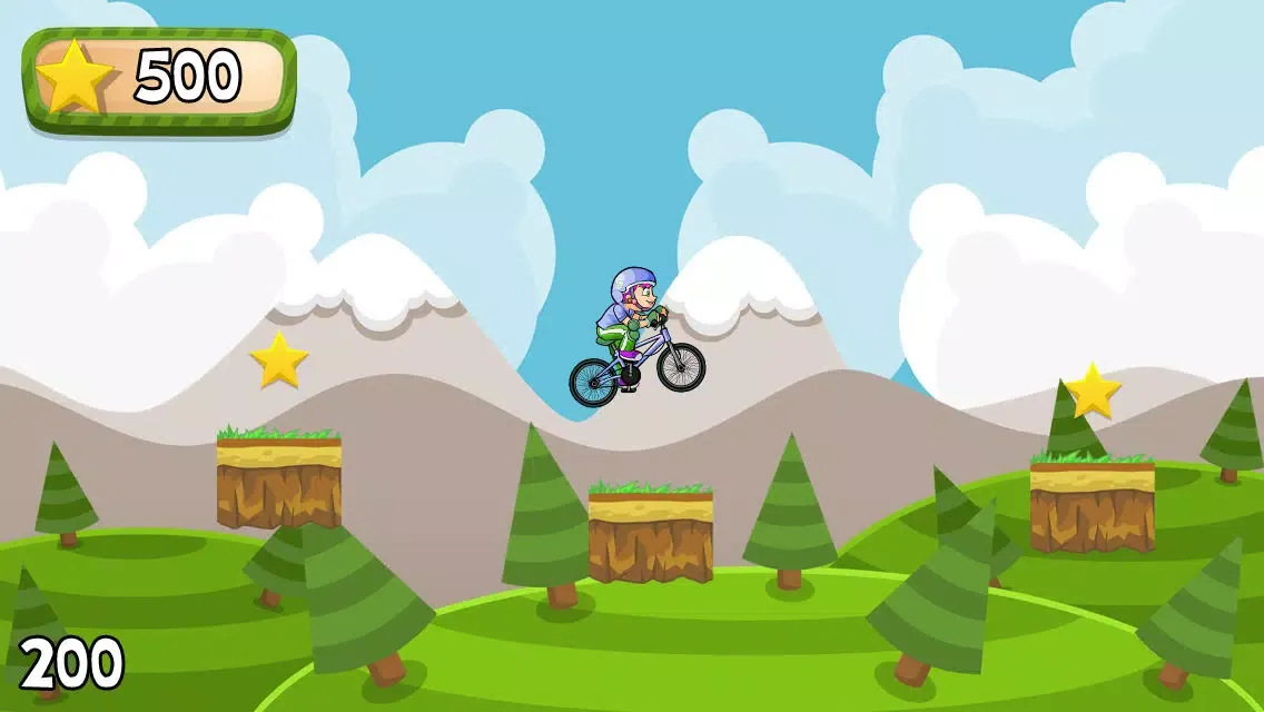 Capturas de tela do Adventurous Bike Buddies – High Speed Bicycle Adventure Race