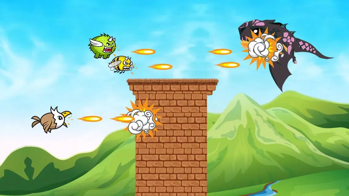 Ảnh chụp màn hình của Air Quest – Tiny Monsters in Full Flight