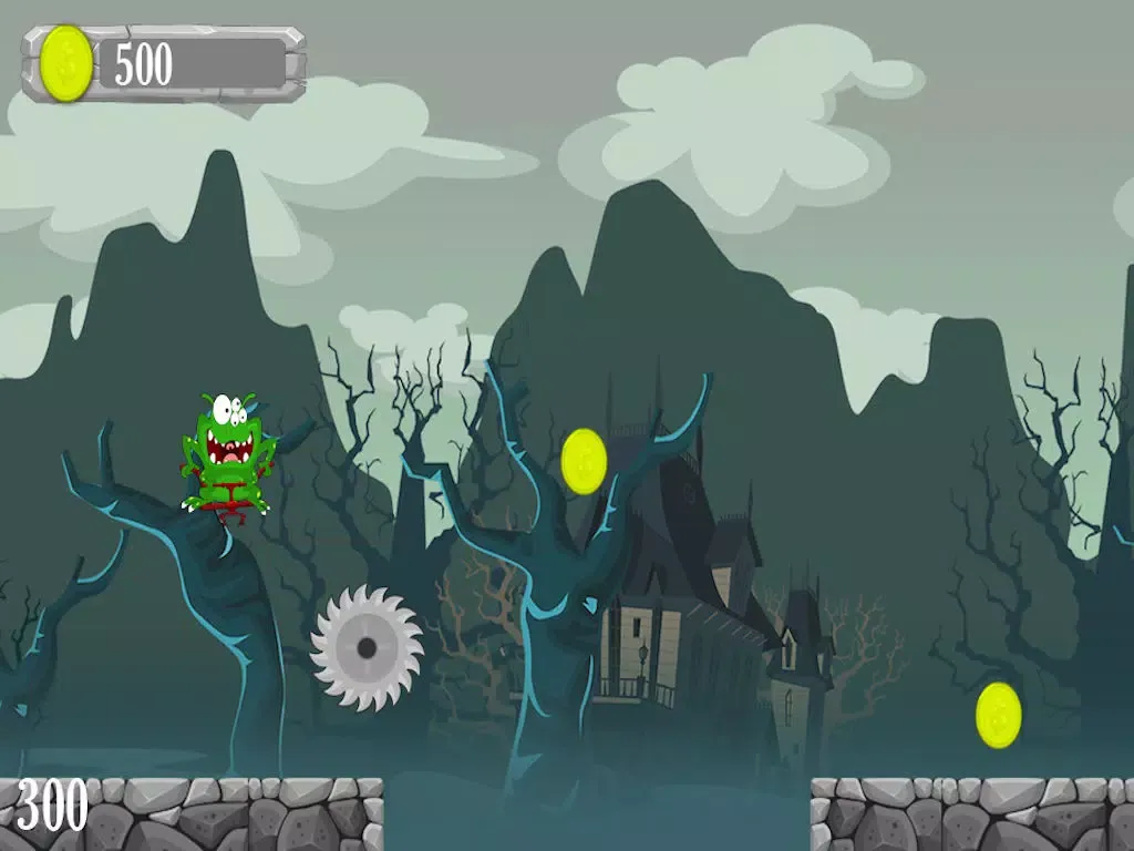 A Jump from the Grave – Action Monsters Jumping Game iPad 应用截图