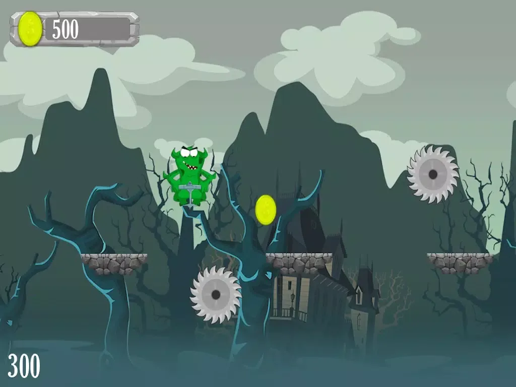 A Jump from the Grave – Action Monsters Jumping Game iPad 应用截图