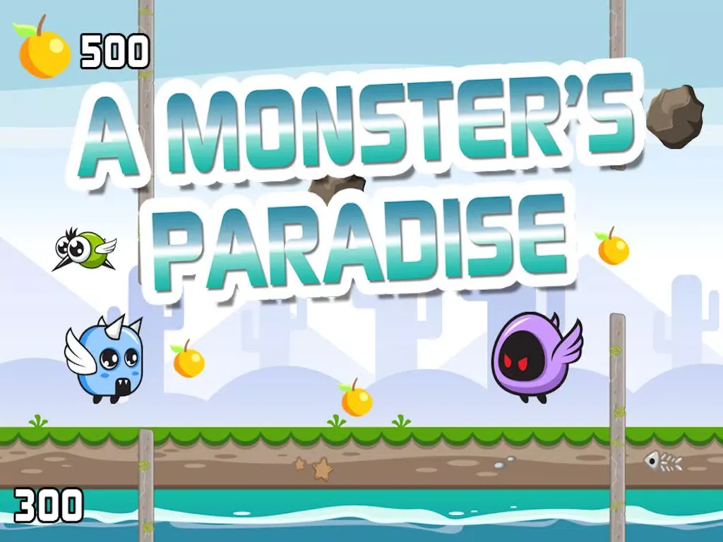 A Monsters Paradise with Tiny Beasts in Full Flight iPad  스크린샷