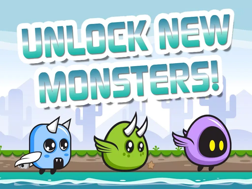 A Monsters Paradise with Tiny Beasts in Full Flight iPad  스크린샷