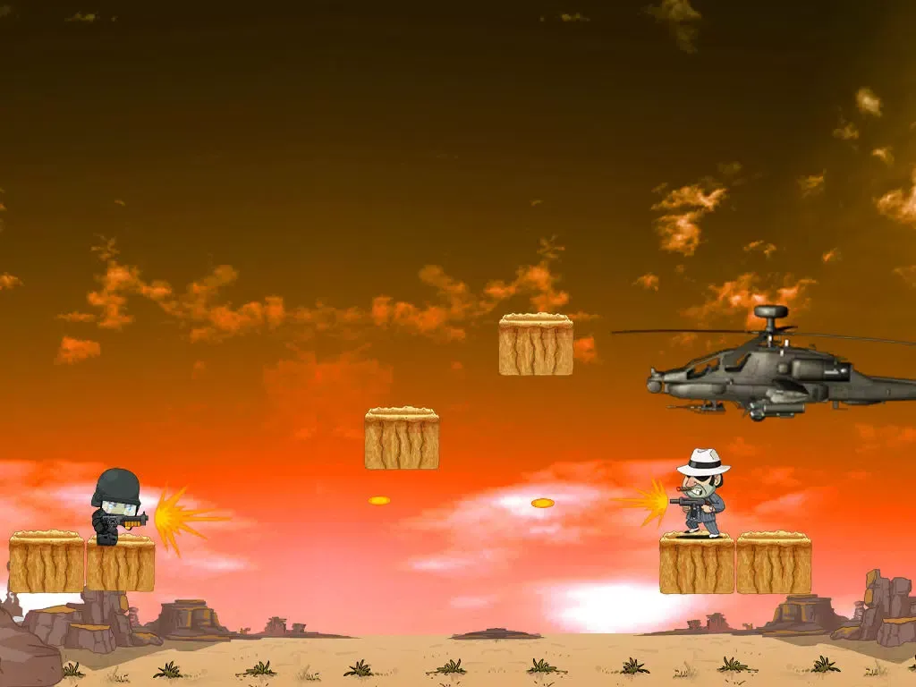 تصاویر Arising Tension – Army of Death fighting Villain Gangsters iPad 
