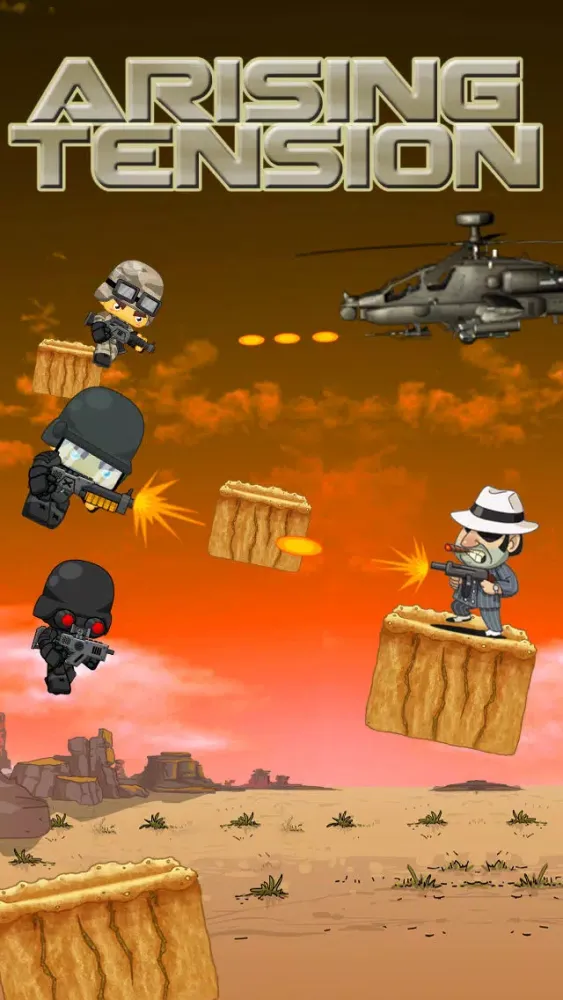 تصاویر Arising Tension – Army of Death fighting Villain Gangsters