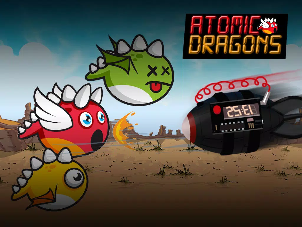 Atomic Dragons – Tiny Monsters in Full Flight iPad  スクリーンショット
