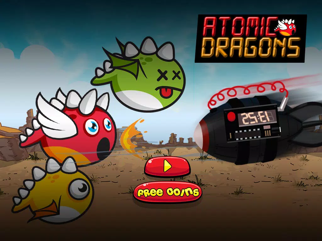 Atomic Dragons – Tiny Monsters in Full Flight iPad  スクリーンショット