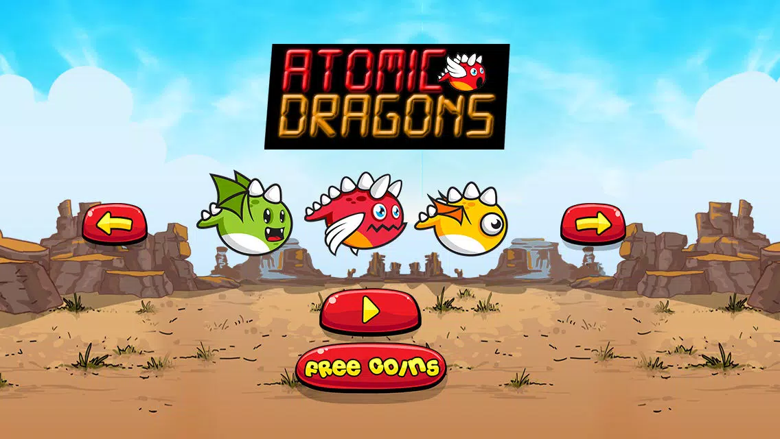 Atomic Dragons – Tiny Monsters in Full Flight スクリーンショット