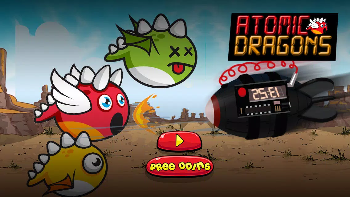Atomic Dragons – Tiny Monsters in Full Flight スクリーンショット