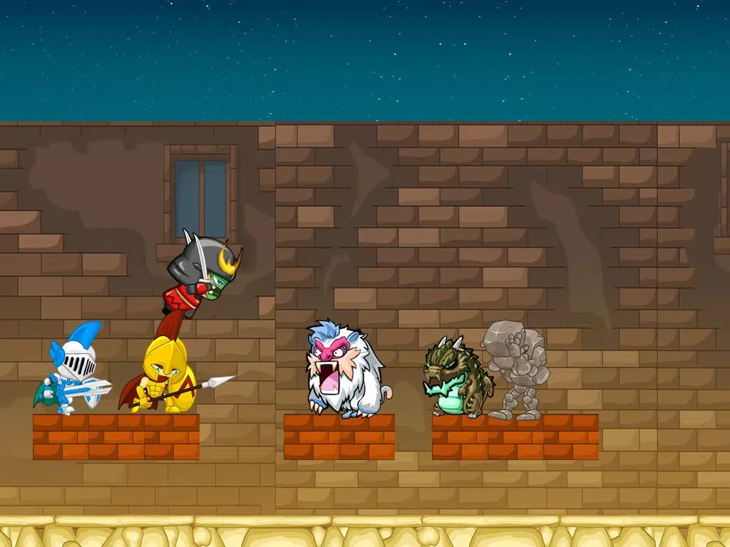 Capturas de tela do Attack of the Ancients – Knights Fighting Extinct Animal Beasts iPad 