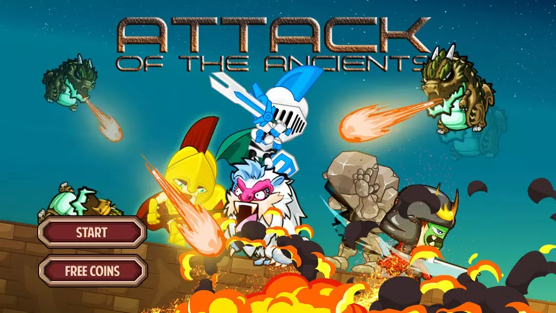 Capturas de tela do Attack of the Ancients – Knights Fighting Extinct Animal Beasts