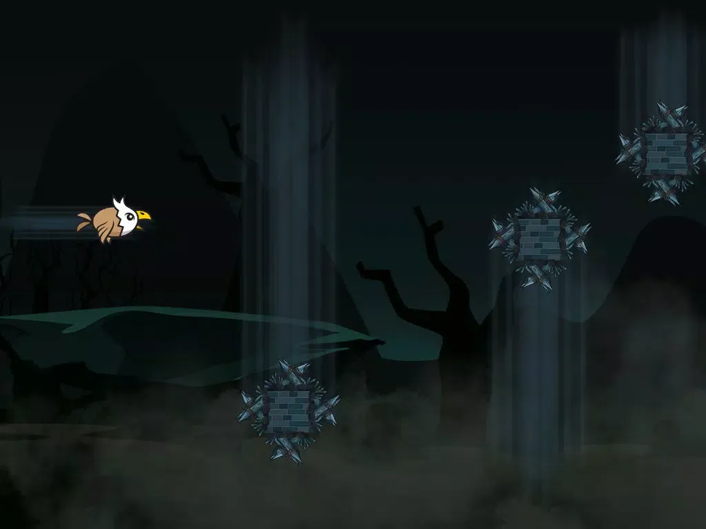 Tangkapan skrin Avians vs. Zombie-s – Ghost Birds Flying on the Graveyard of the Un-Dead iPad 