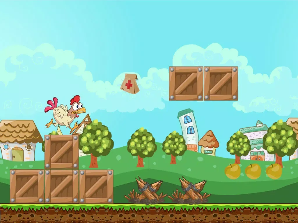 A Brave Backyard - Amazing Animal Jump-ing Game in Your Garden iPad  Screenshots