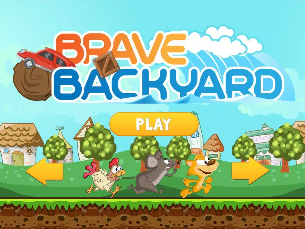A Brave Backyard - Amazing Animal Jump-ing Game in Your Garden iPad  Screenshots