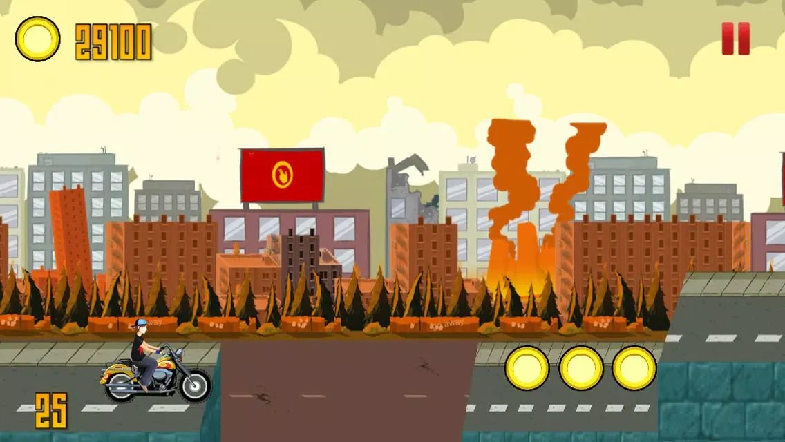 A Flying Bike from Hell – High Speed Motorcycle Adventure Race on the Streets of Danger Screenshots