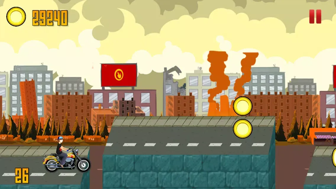 A Flying Bike from Hell – High Speed Motorcycle Adventure Race on the Streets of Danger Screenshots