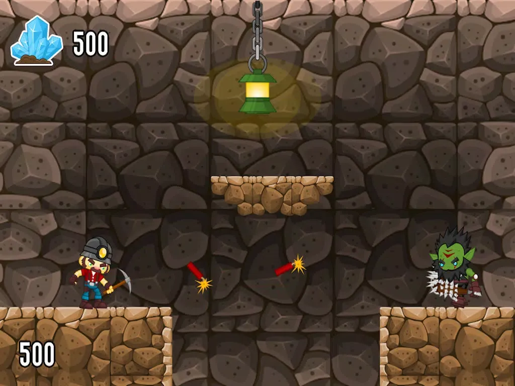 ภาพหน้าจอของ A Mine of Doom – Castle World of the Monsters Under Ground iPad 