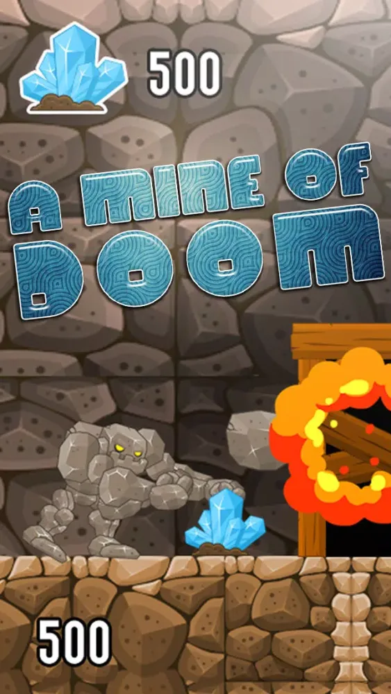 ภาพหน้าจอของ A Mine of Doom – Castle World of the Monsters Under Ground