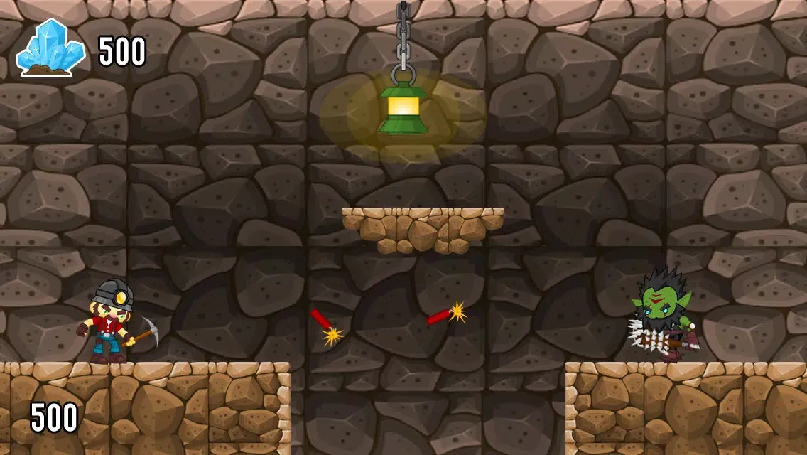 ภาพหน้าจอของ A Mine of Doom – Castle World of the Monsters Under Ground