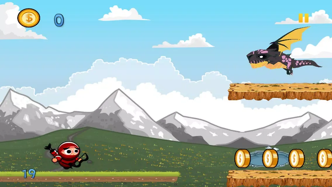 Zrzuty ekranu Ninjas vs Dragons – Deadly Ninja Adventure in the Land of the Dragon