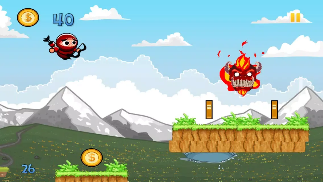 Zrzuty ekranu Ninjas vs Dragons – Deadly Ninja Adventure in the Land of the Dragon