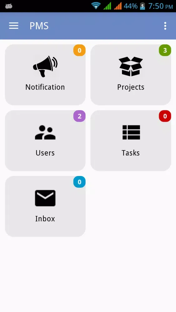 Project Management System Ekran Görüntüleri