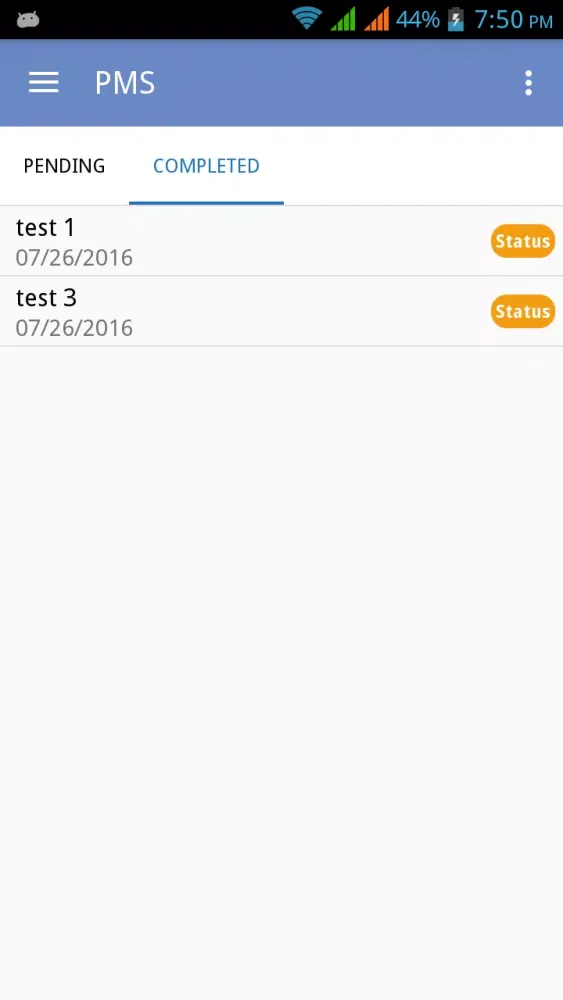 Project Management System Ekran Görüntüleri