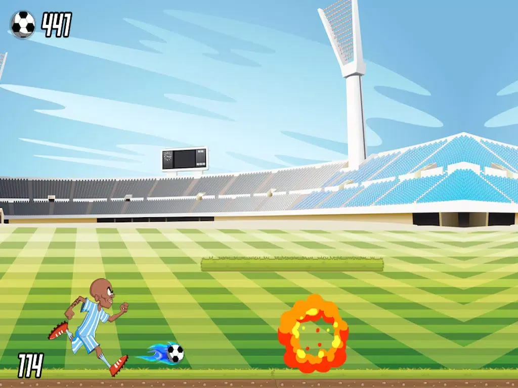 تصاویر A Soccer Punch Cup – Mad Football World iPad 