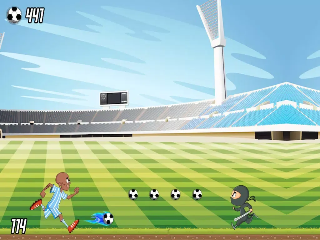 تصاویر A Soccer Punch Cup – Mad Football World iPad 