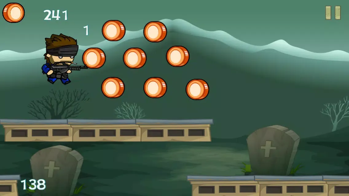 Ảnh chụp màn hình của Soldier Boys in Zombie-Land – Deadly Zombies Horror Shooting Game on the Graveyard