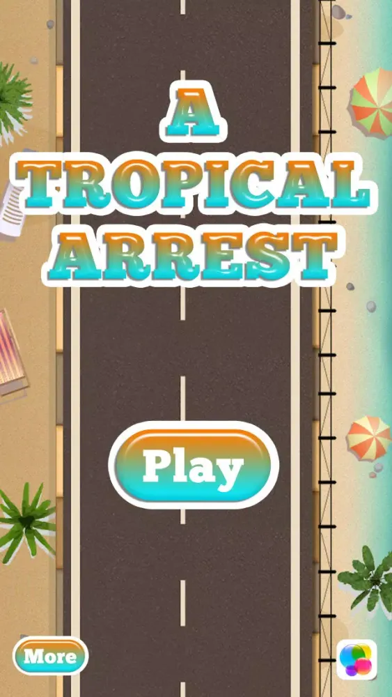 Ảnh chụp màn hình của A Tropical Arrest - High Speed Motor Cars Race at the Beach