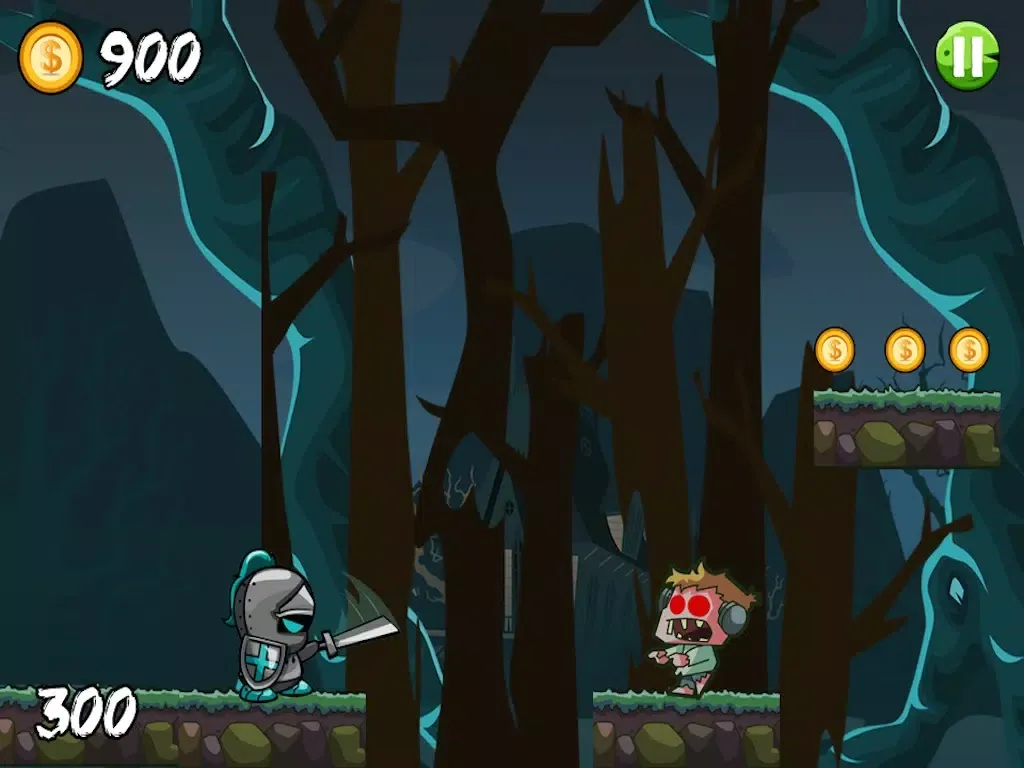 تصاویر Amazing Zombie Slashers – Knights vs the Walking Un-Dead iPad 