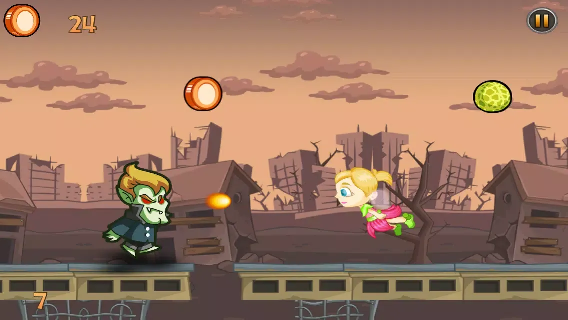 Captures d'écran de Zombies vs Fairies – Deadly Zombie Horror Shooting Game on the Graveyard
