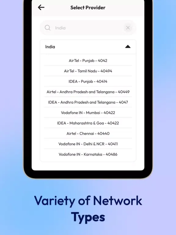 5G/4G LTE Find Cellular Tower iPad Screenshots