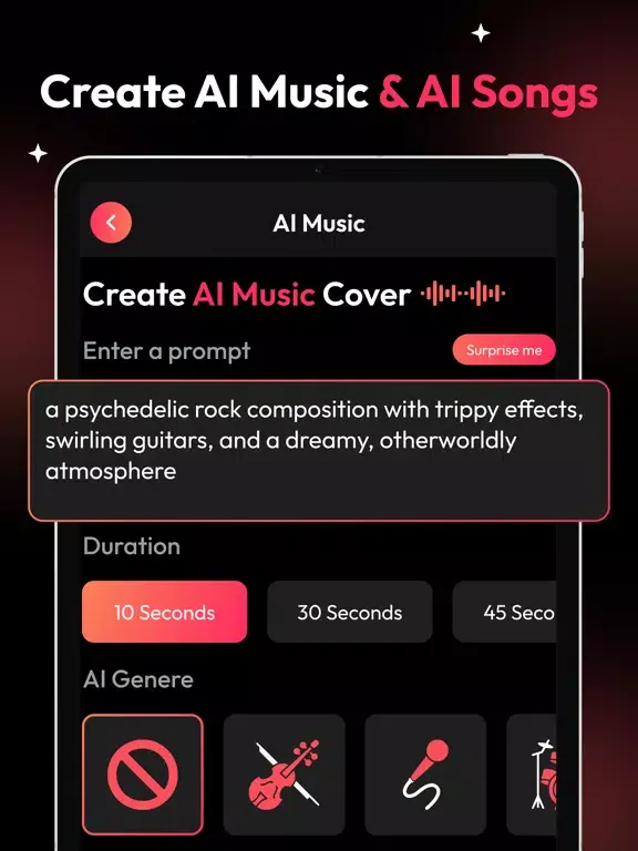 AI Music - Cover AI Song iPad  স্ক্রিনশট