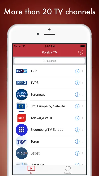 Polska TV - Telewizja Rzeczypospolitej Polskiej應用截圖