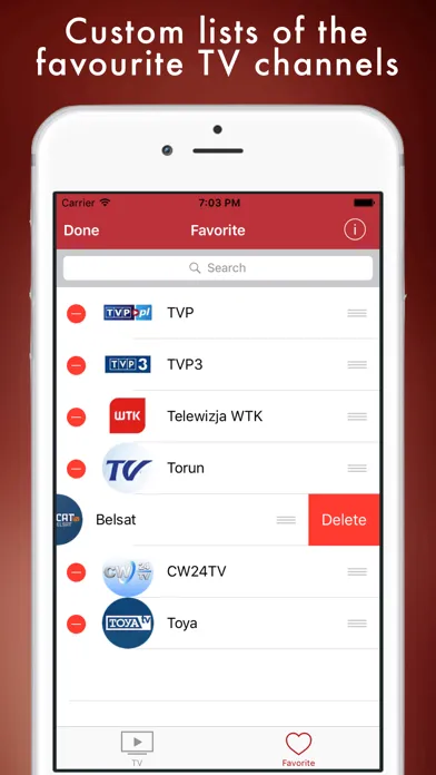 Polska TV - Telewizja Rzeczypospolitej Polskiej應用截圖