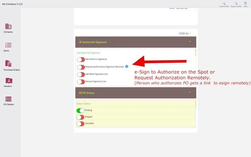 Purchase Order Maker应用截图