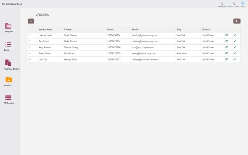 Purchase Order Maker应用截图