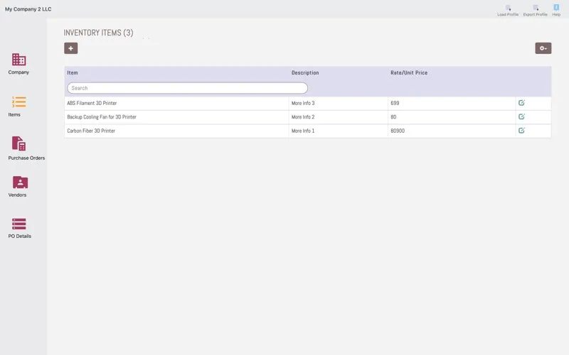 Purchase Order Maker应用截图