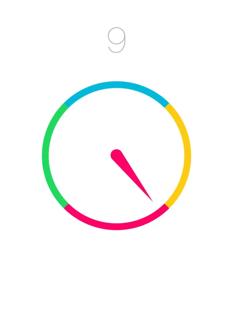 Impossible Wheel - Crazy Spinny Circle, Color Switch Dash Game iPad  स्क्रीनशॉट