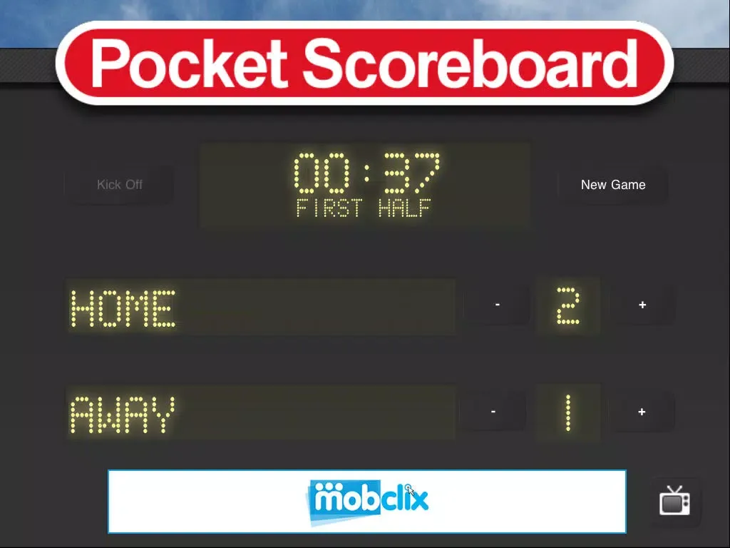 Pocket Scoreboard iPad 应用截图