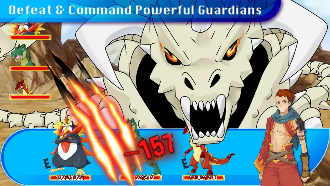 Capturas de tela do Hunter Island: Monsters & Dragons