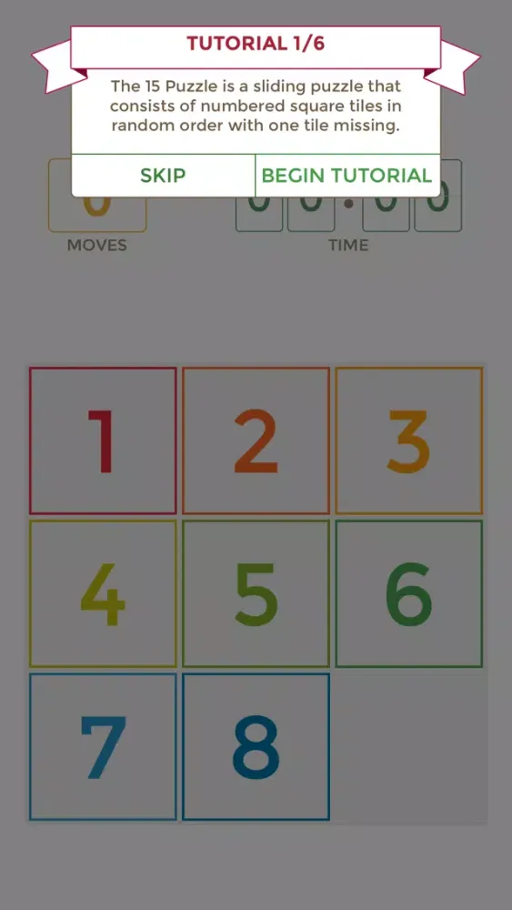 Fifteen Puzzle Classic - The sliding tiles game स्क्रीनशॉट