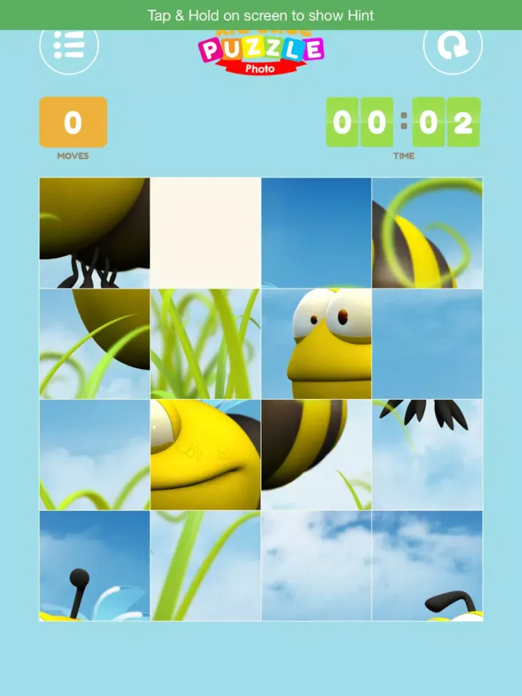 تصاویر Kids Slide Photo Puzzle iPad 