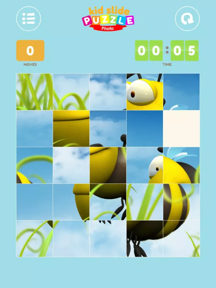 تصاویر Kids Slide Photo Puzzle iPad 