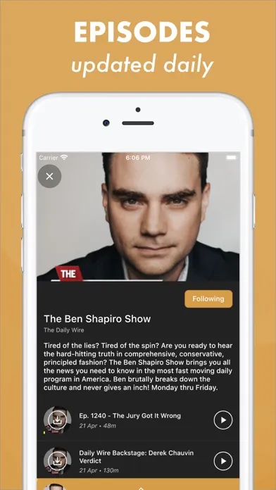 Zrzuty ekranu The Podcast Player App