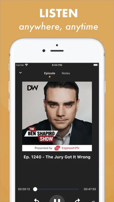 Zrzuty ekranu The Podcast Player App