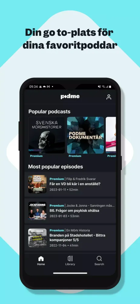 Скриншоты Podme