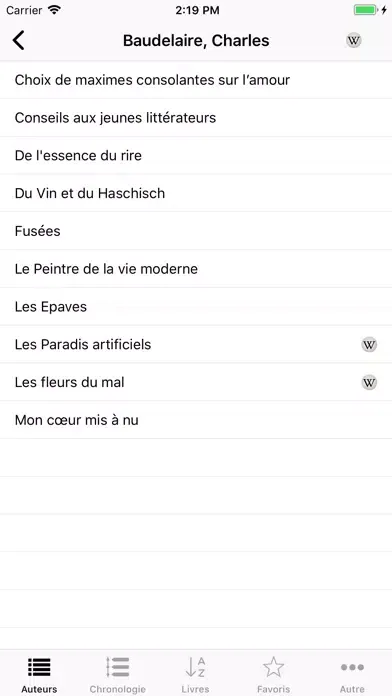 Zrzuty ekranu Anthologie de la Poésie