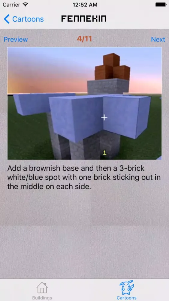 Unlimited Building & House and Cartoon Guide for Minecraft FREE स्क्रीनशॉट